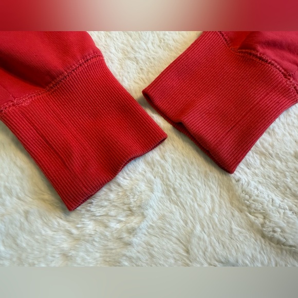 Levi’s size small red with blue polka dot appliquéd hoodie - Picture 7 of 7